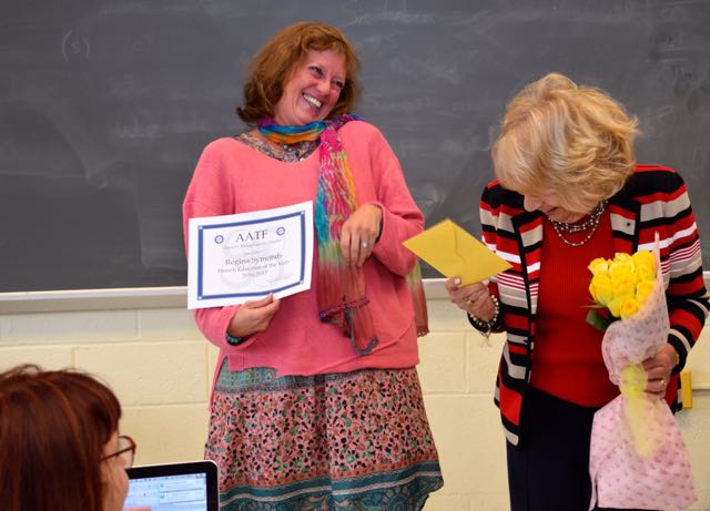 portrait of Nancy, French Educator of the Year 2015